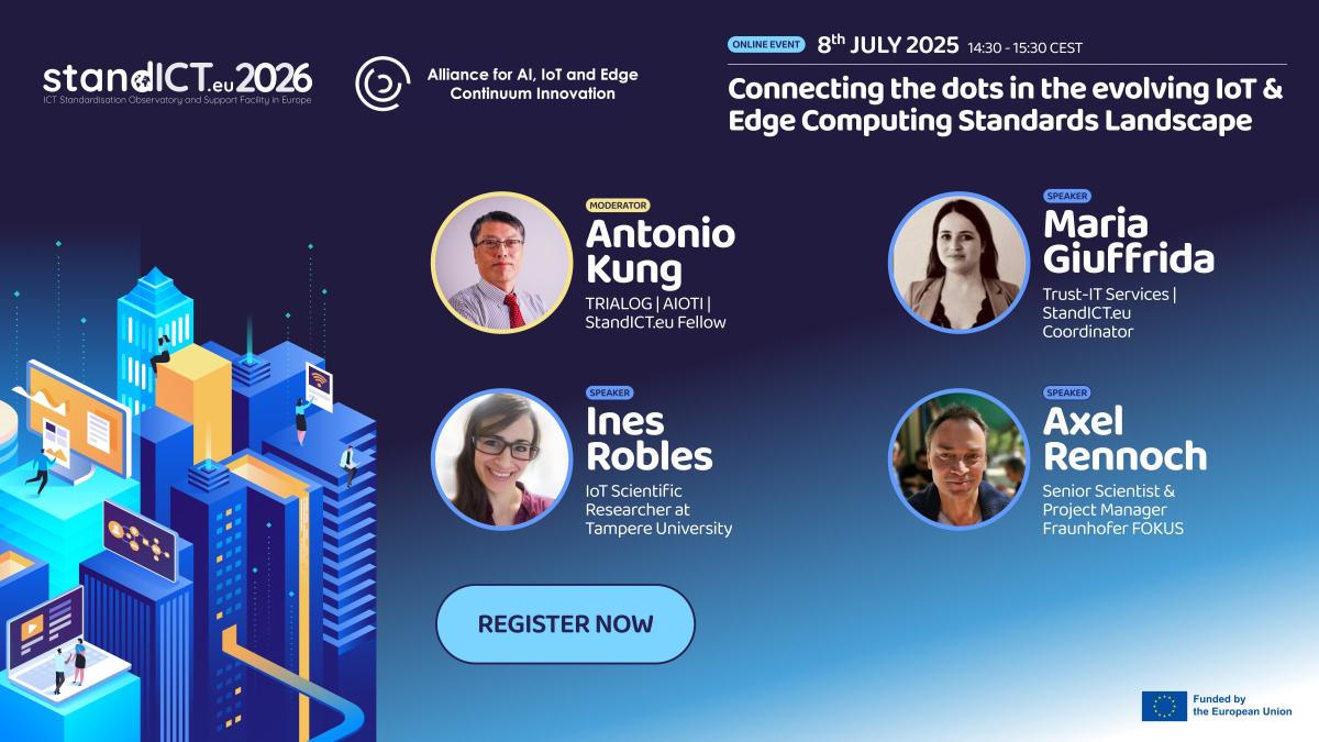 Connecting the dots in the evolving IoT & Edge Computing Standards Landscape